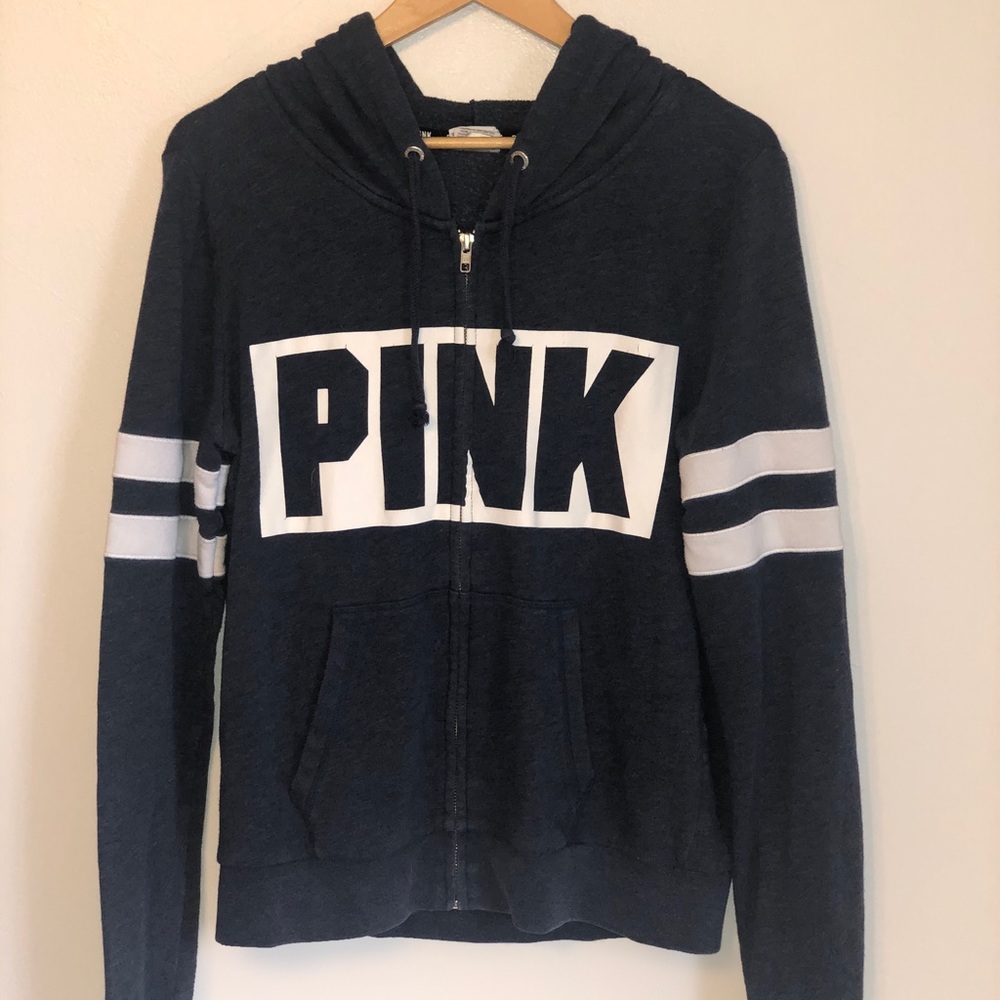 Pink Sweatshirt Zipup